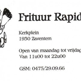 Frituur Rapide - Scouts en Gidsen Zaventem 